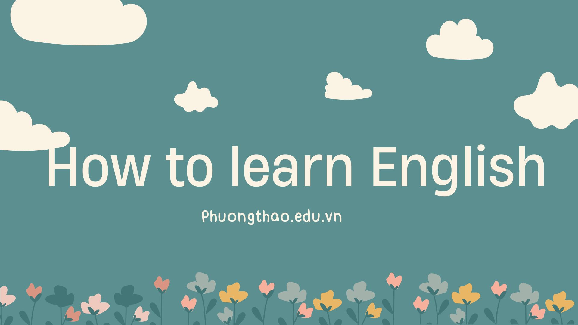 how to learn english